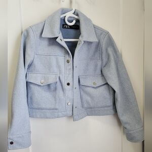 Zara Cropped Jacket